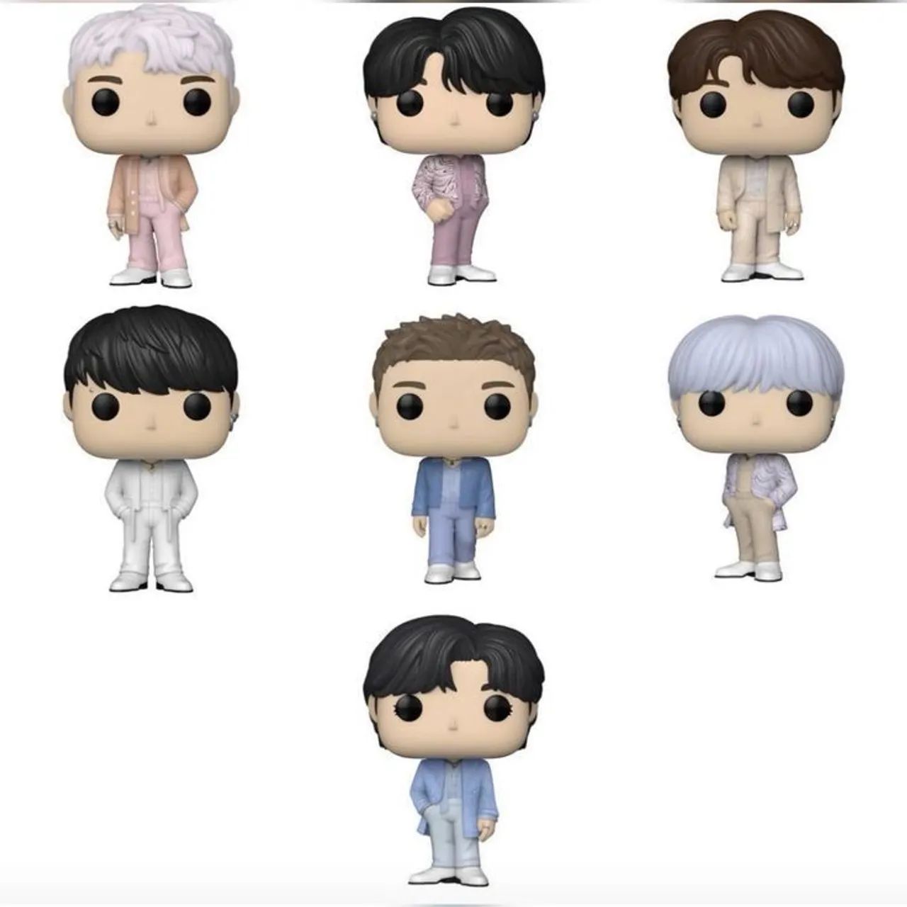Mini Funkos Pop Personalizaveis- BTS KPOP  - Foto 2