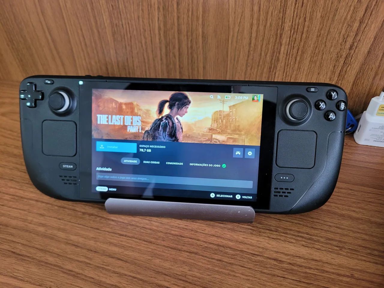 Steam Deck 1TB ドック コントローラー Steam deck 1TB + Dock + Tela extra - Consoles de Vídeo Game - Vila