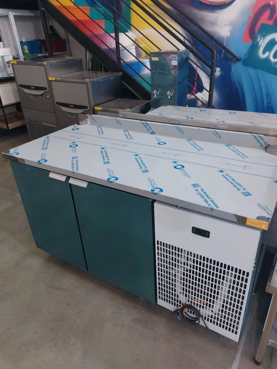 Balcão de serviço refrigerado 1,50m novo pronta entrega  - Foto 2