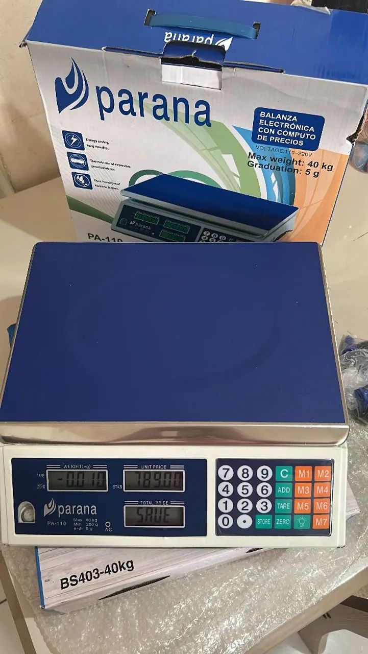 Balança Eletrônica Comercial 40kg Parana
