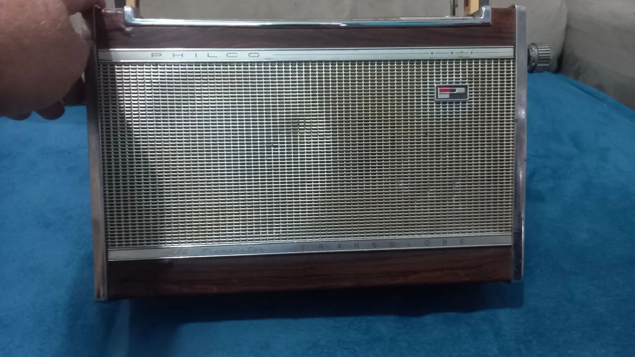 Rádio antigo Philco all transistor transglobe  - Foto 3