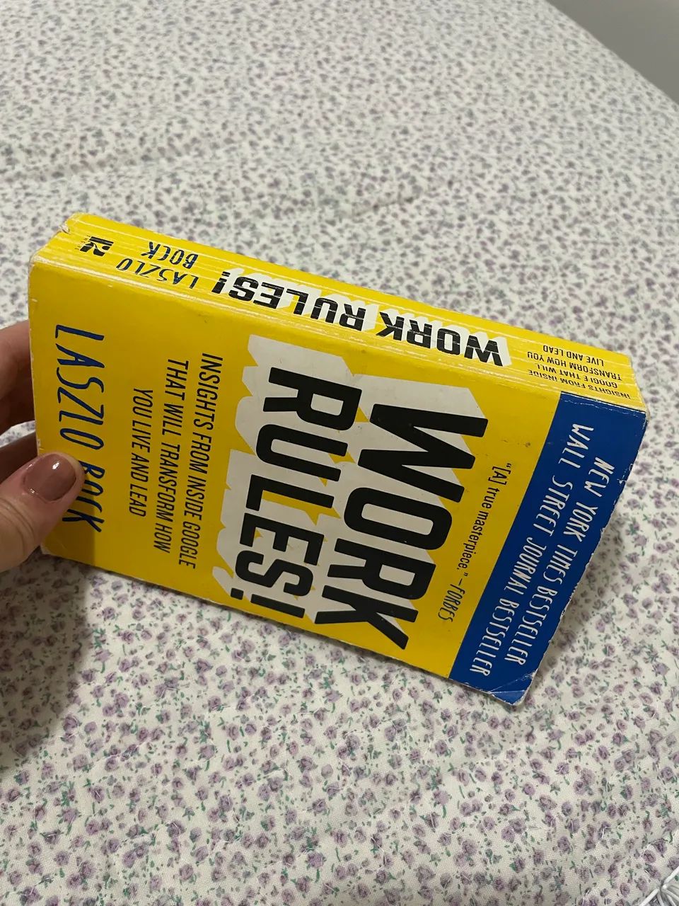 Livro inglês Work Rules! Inside google- laszlo bock - Foto 2