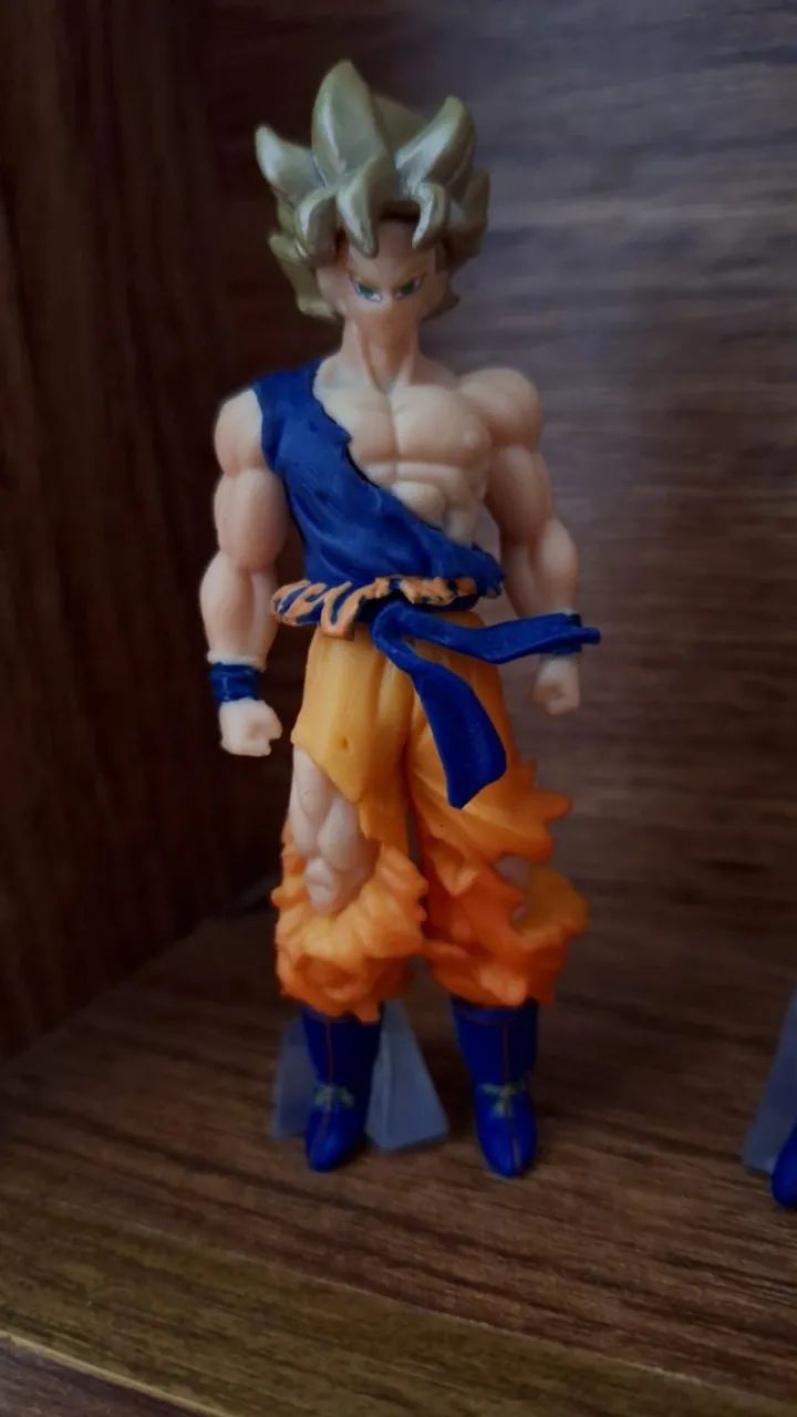 Coleção Completa - 4 Action Figures do Goku (Dragon Ball Z / Super) - Foto 4