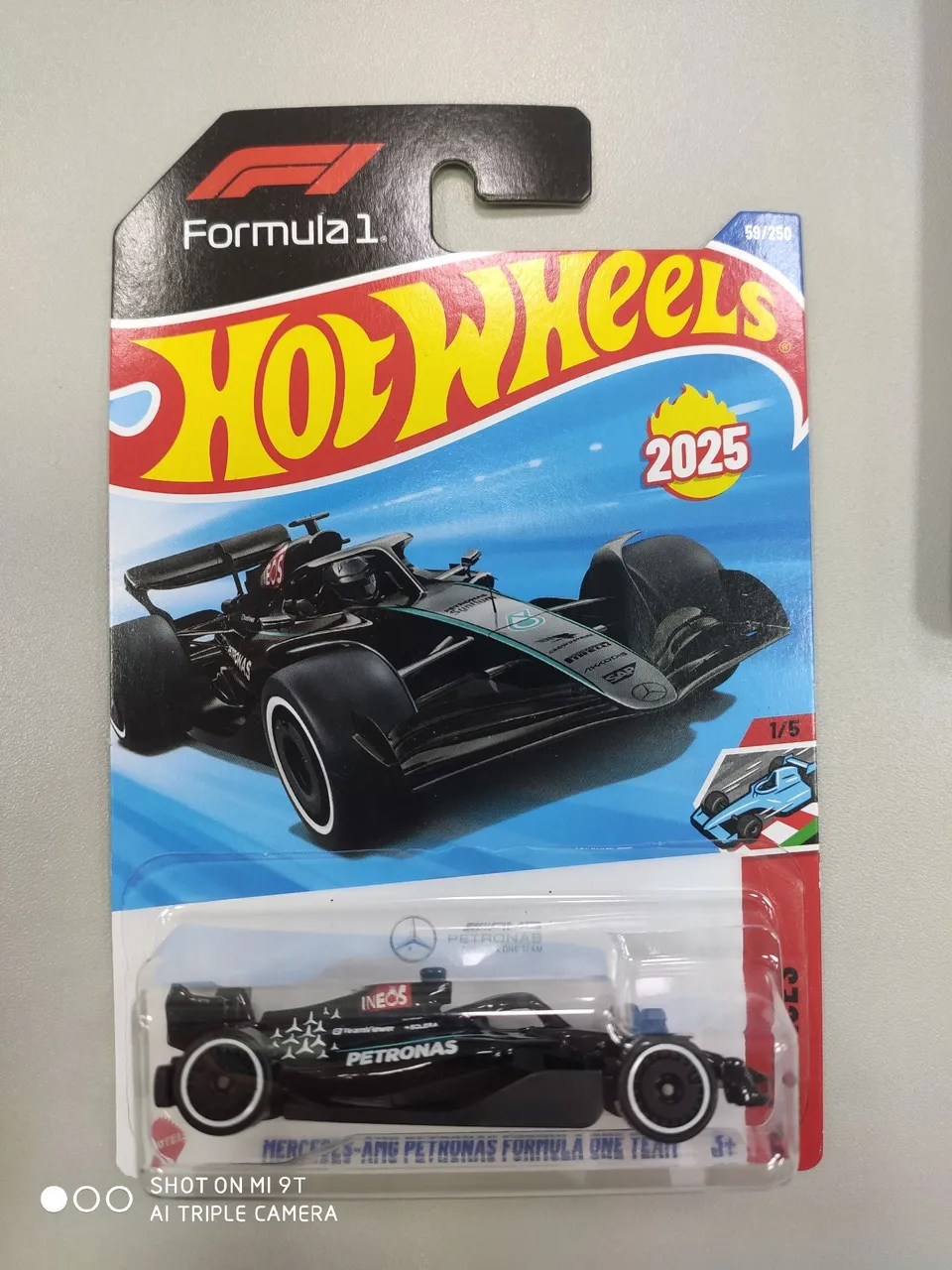 Hot Wheels Formula 1 Mercedes Petronas