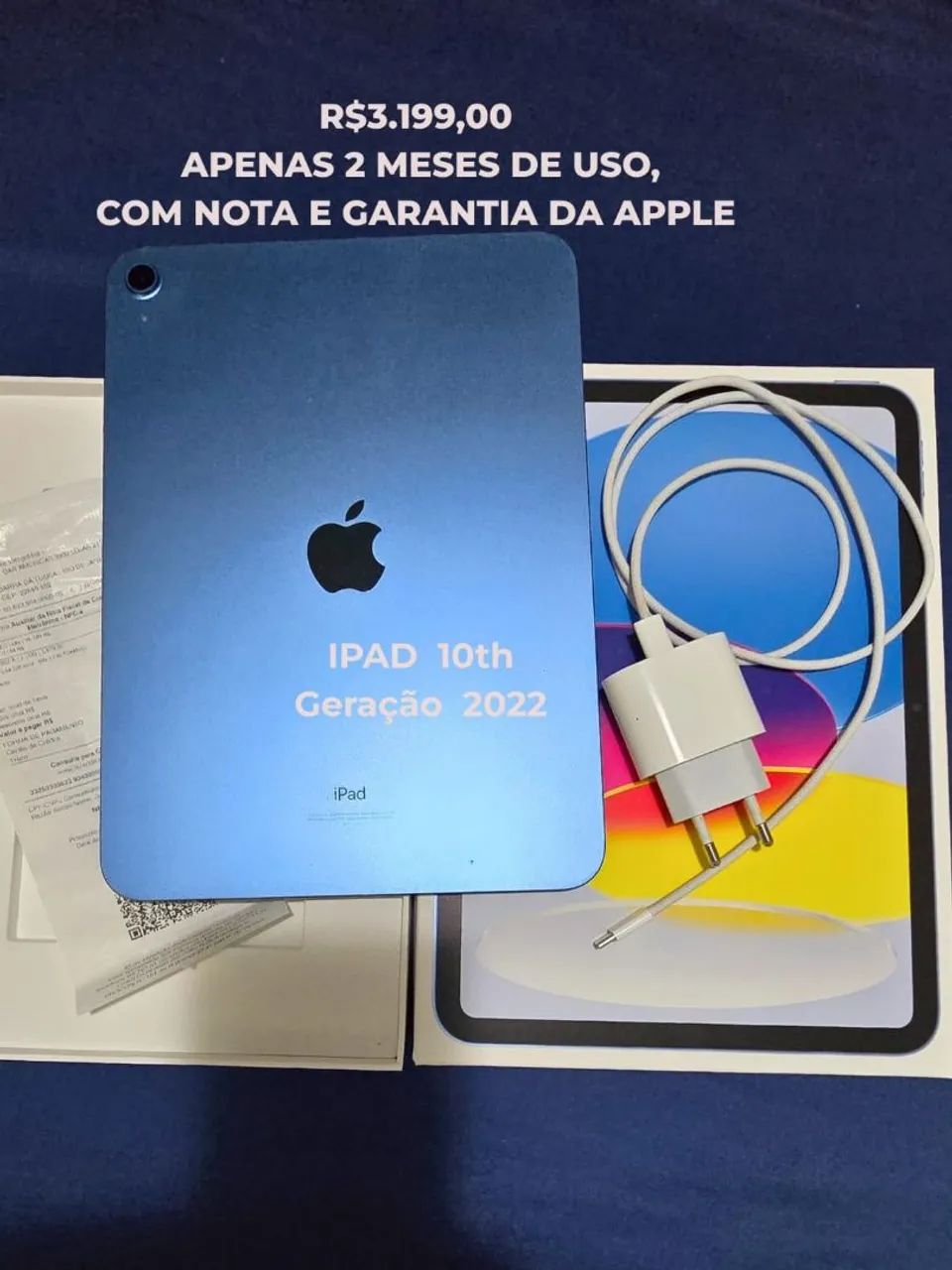 iPad 10ª Geração 2022 - 2 meses de uso - Foto 2
