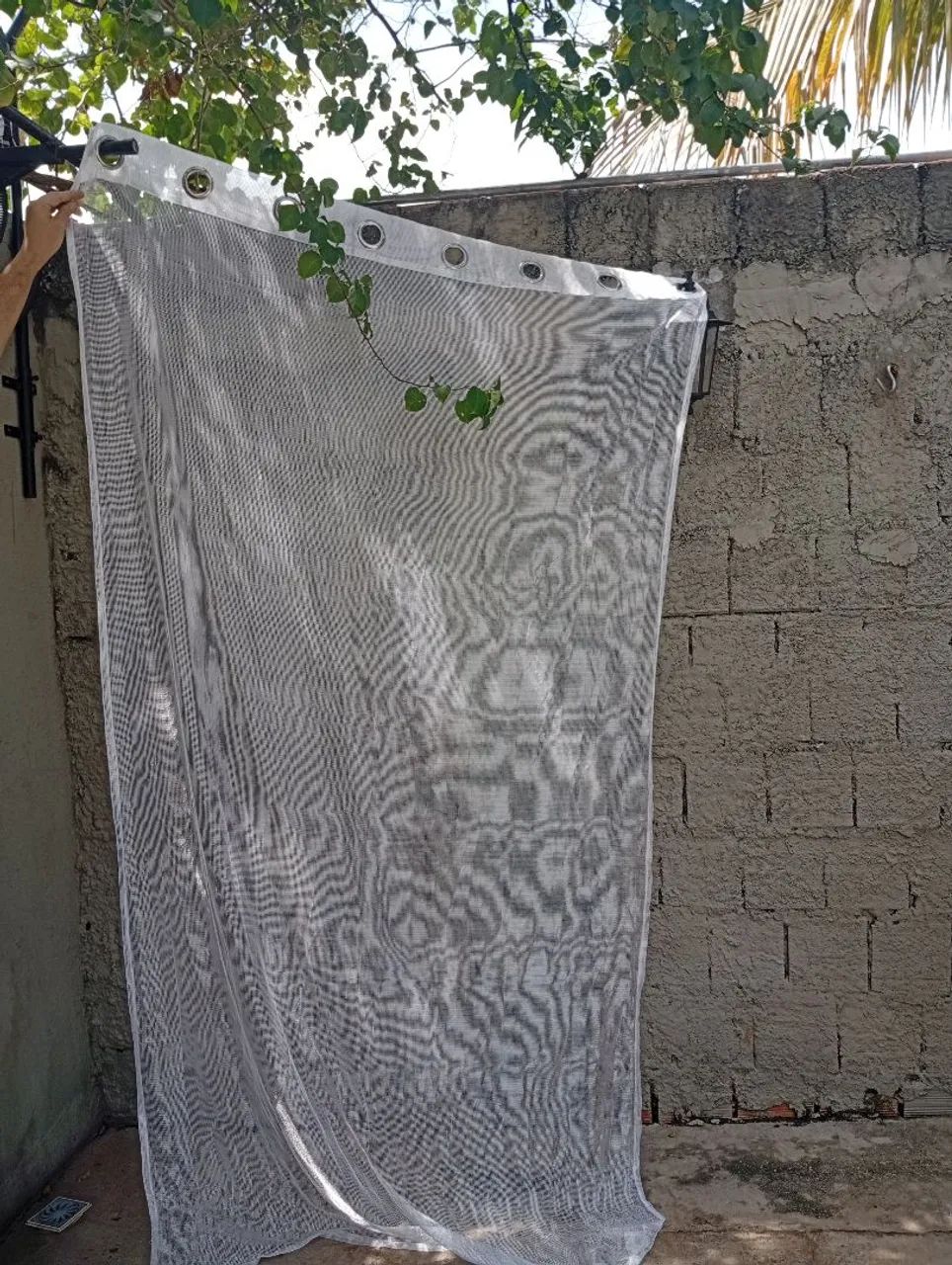 Cortinas transparente 
