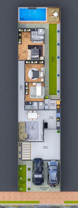 Casa 3/4 diferenciada no Buriti Sereno em Aparecida de Goiânia - Foto 3
