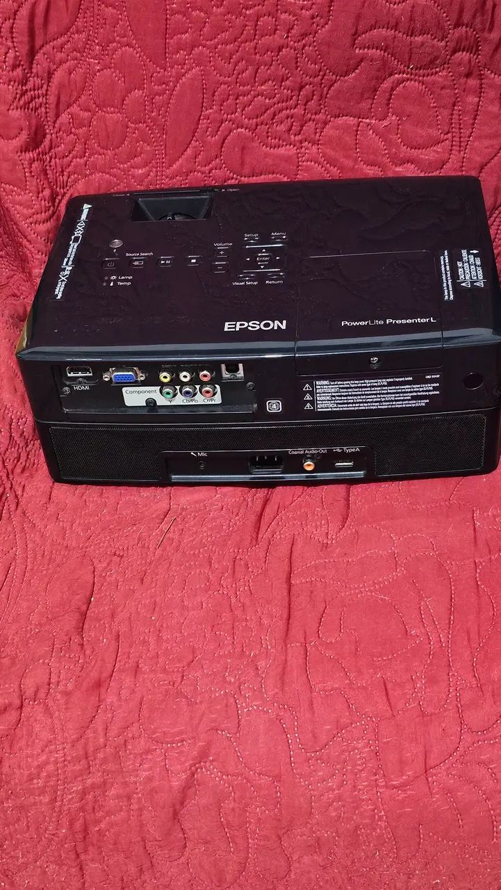 Projetor Epson POWERLITE PRESENTER L  item excelente imagem HDMI SEM LAMPADA - Foto 3