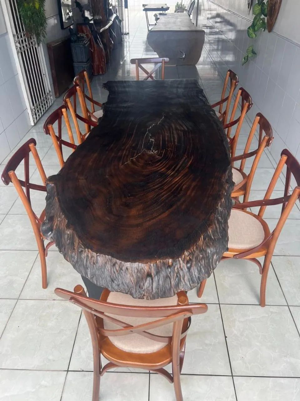 Mesa rústica - Foto 5