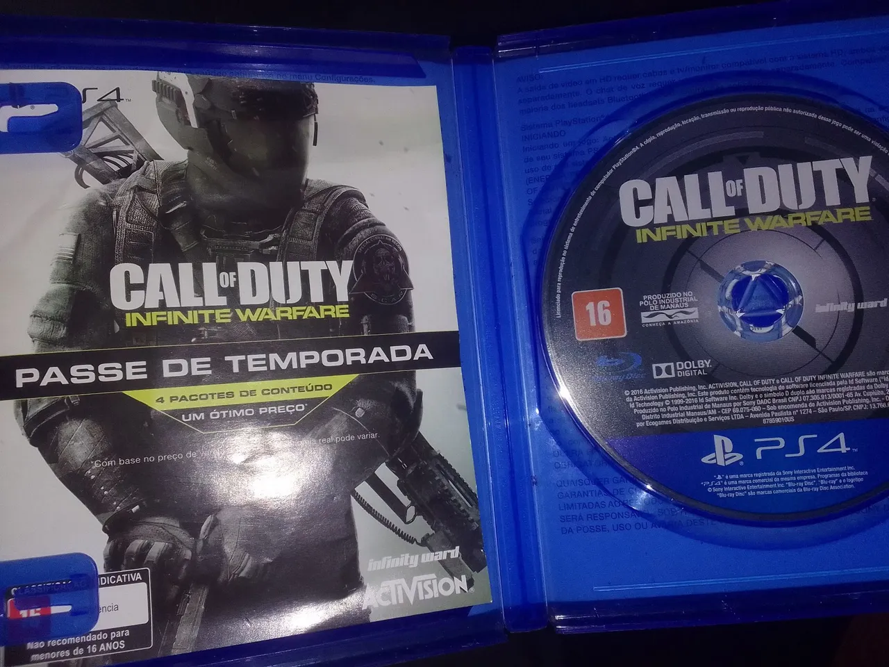 CALL OF DUTY INFINITE WARFARE PS4