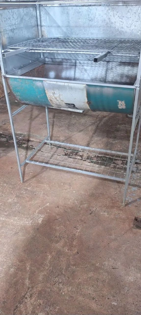 Churrasqueira de botijão e de tambor - Foto 5