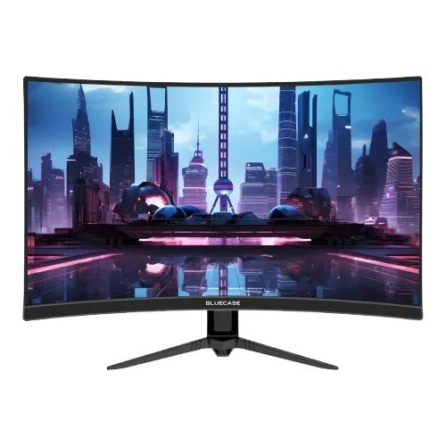 Monitor Gamer Curvo 27? Com Display Port Polegadas Bluecase Eras Full HD 