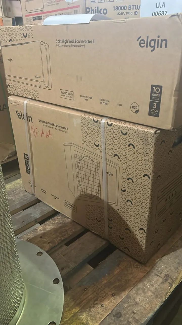 AR CONDICIONADO SPLIT ELGIN 12.000 BTUS- ECO INVERTER FRIO 220V