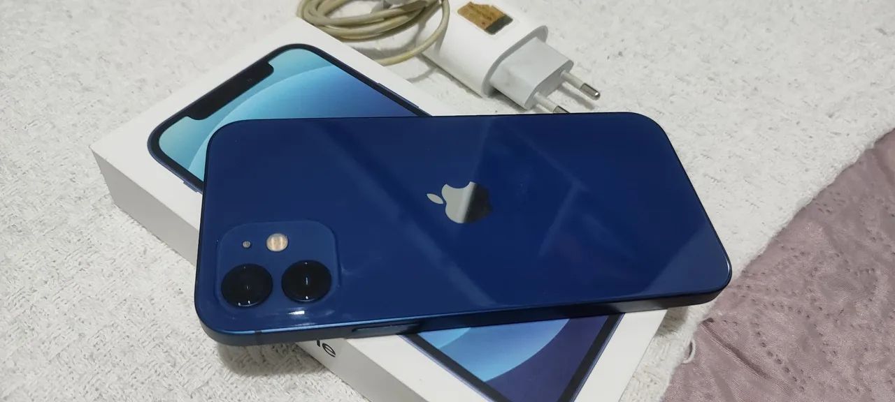 iPhone 12 64gb 4gb Azul Petróleo - Celulares e Smartphones