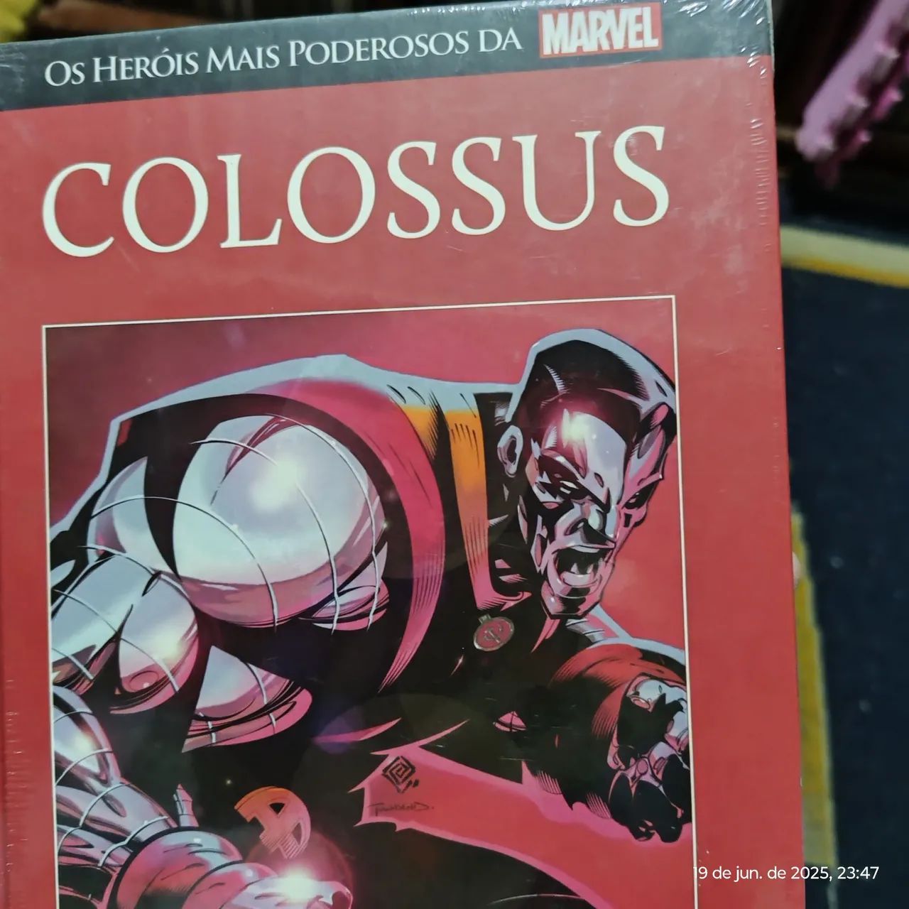 Capa Vermelha nr 56, HQ Colossus - Os Heróis Mais Poderosos da Marvel - Foto 2