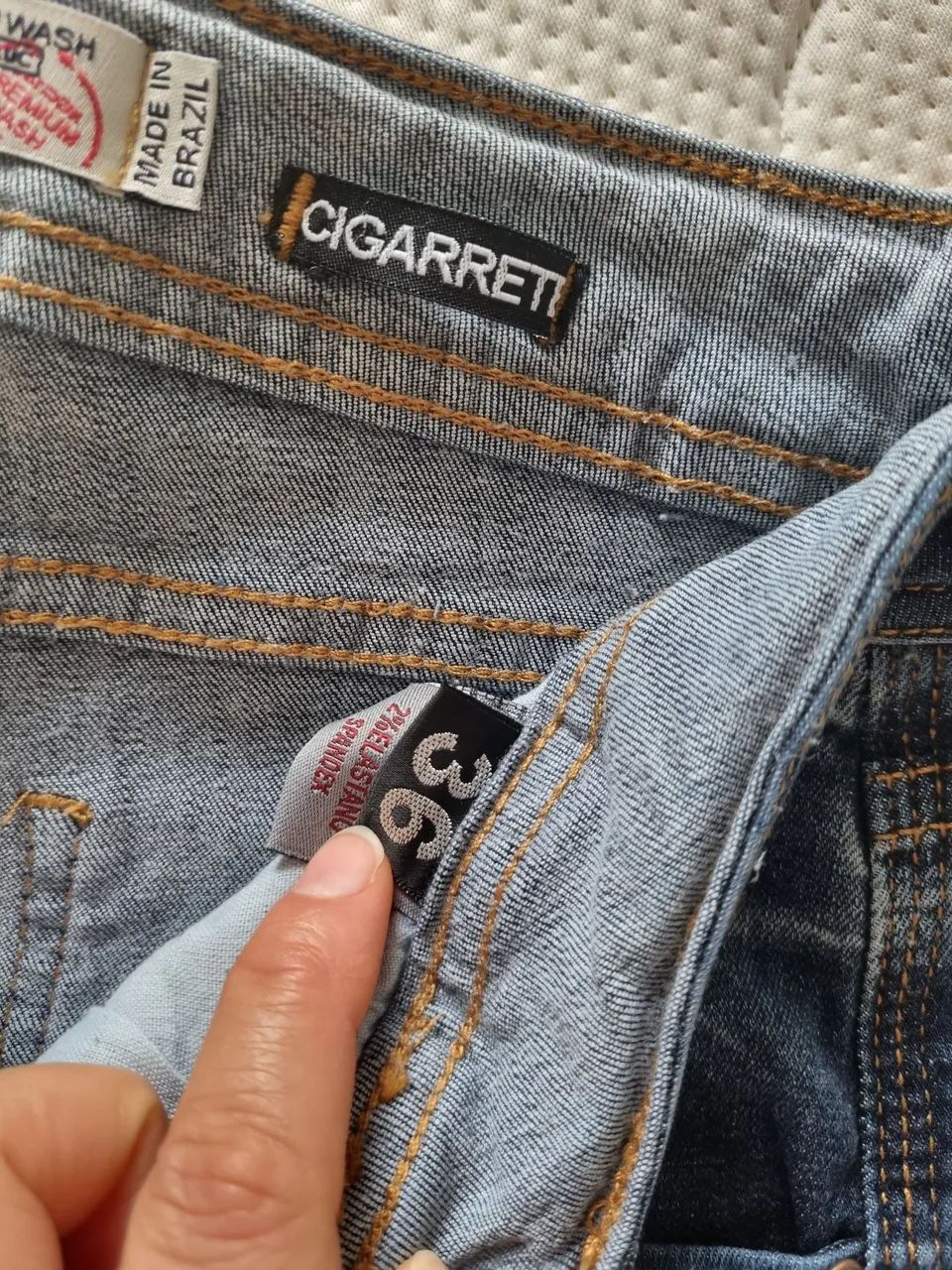 Calça jeans Dardak tamanho 36  - Foto 3