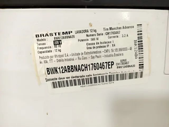 Máquina de lavar-roupas 12 kg Brastemp Tira Manchas Advance - Foto 4