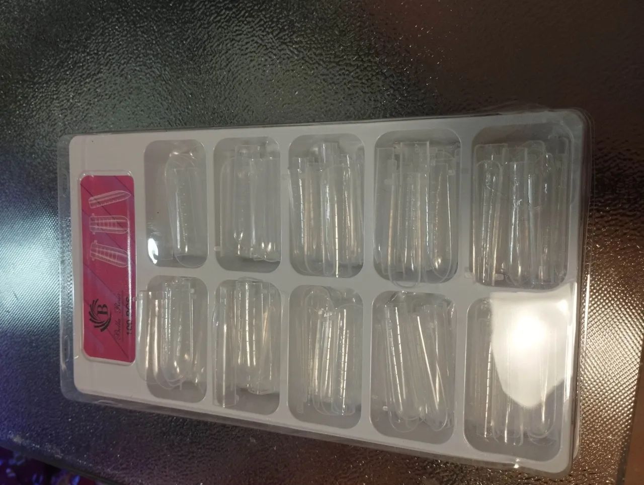 Molde f1 para alongamento de unhas