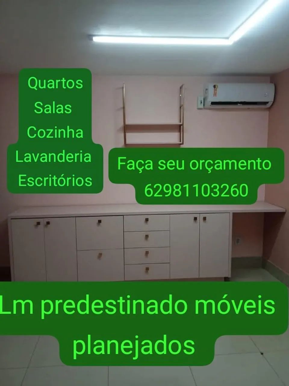 Armário planejado para organização