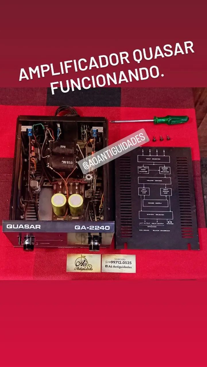 Amplificador Quasar QA-2240 64352265516929125