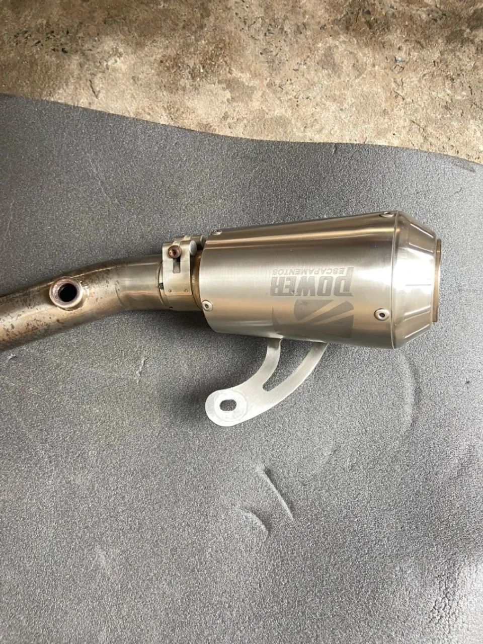 Escapamento MT09 power full inox  - Foto 4