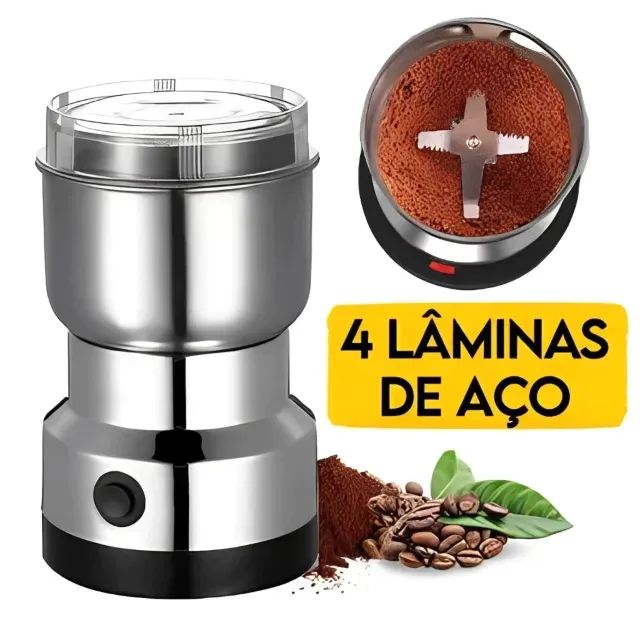 "Moedor Elétrico Multifuncional: Café, Grãos e Especiarias [TE] - Foto 3