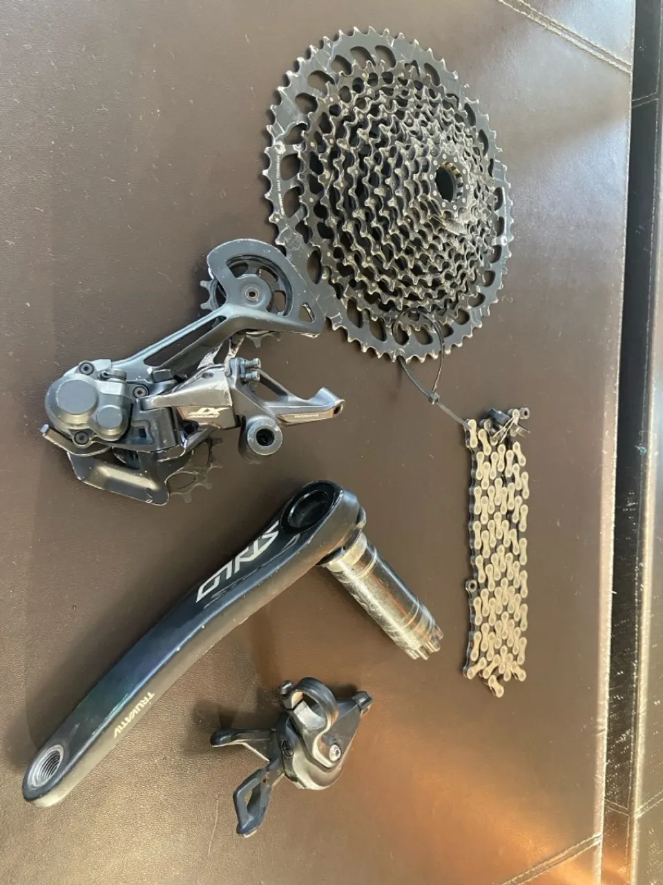 Grupo Shimano Deore XT 1x12v + Pedivela Truvativ