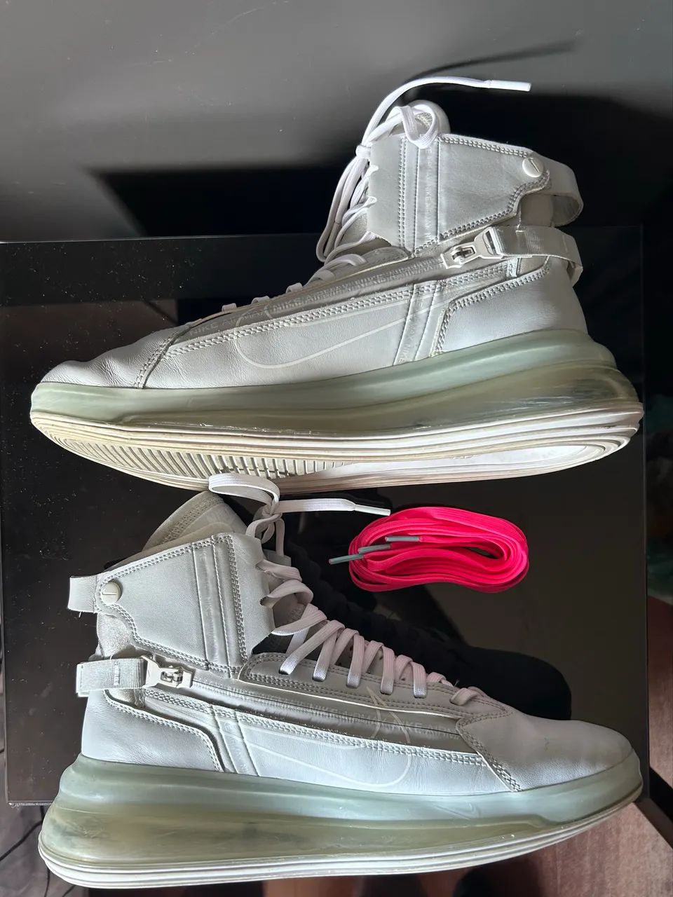 tênis nike air max 720 saturn pure platinum, tamanho 42 - Foto 3