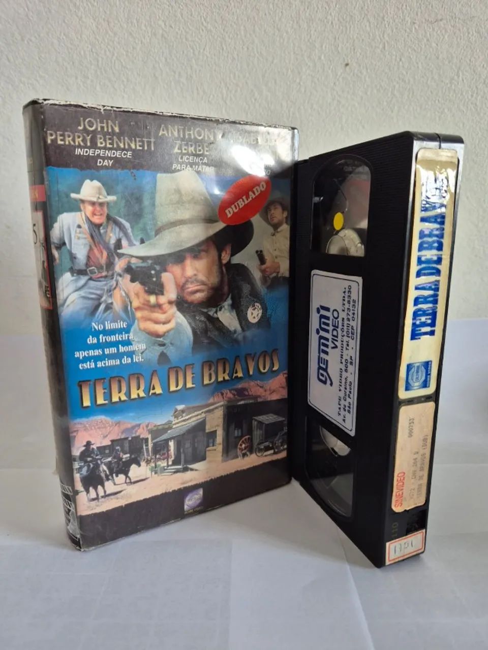 VHS Terra de Bravos Dublado Original