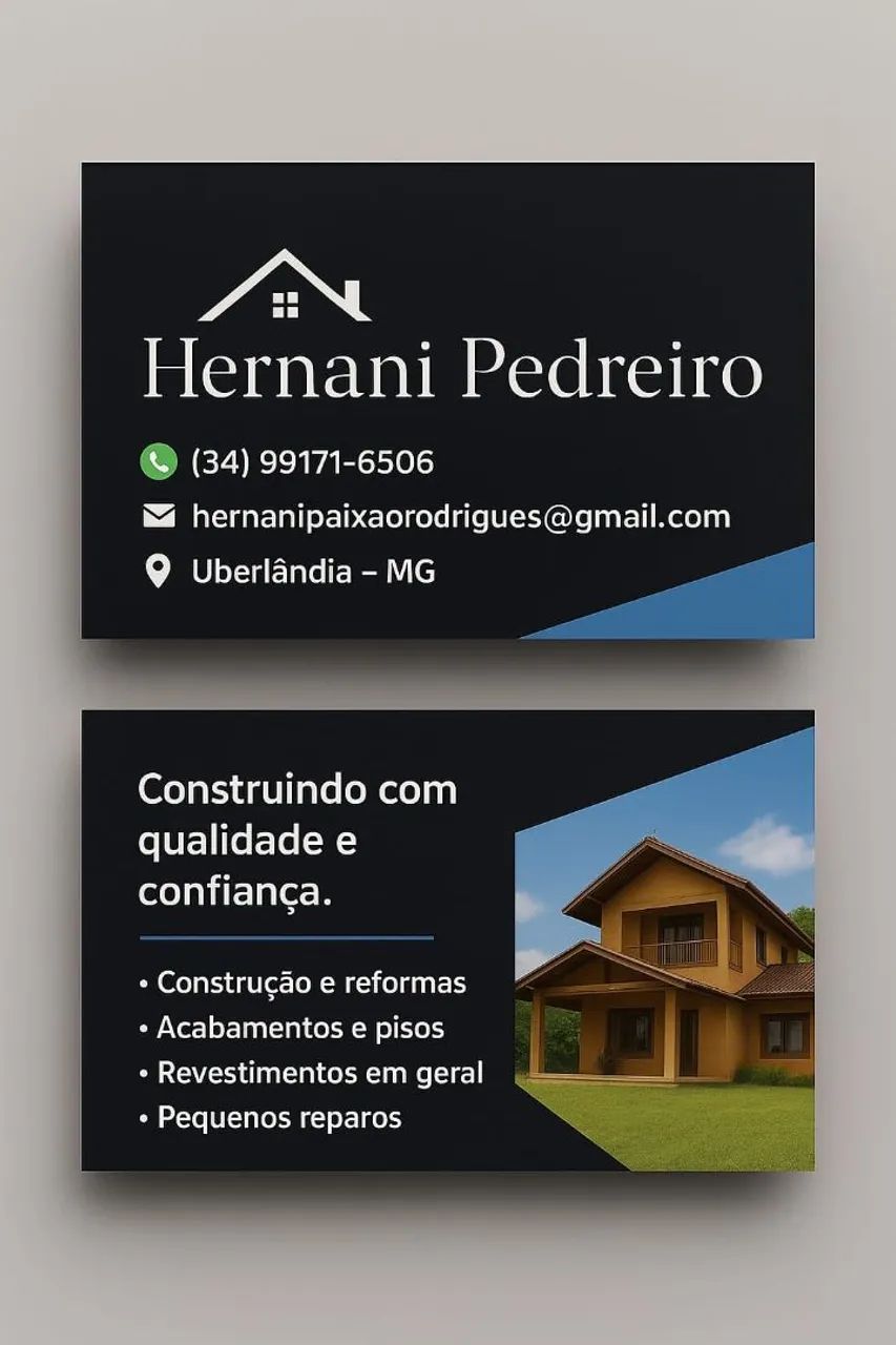 Construção da base ao acabamento 