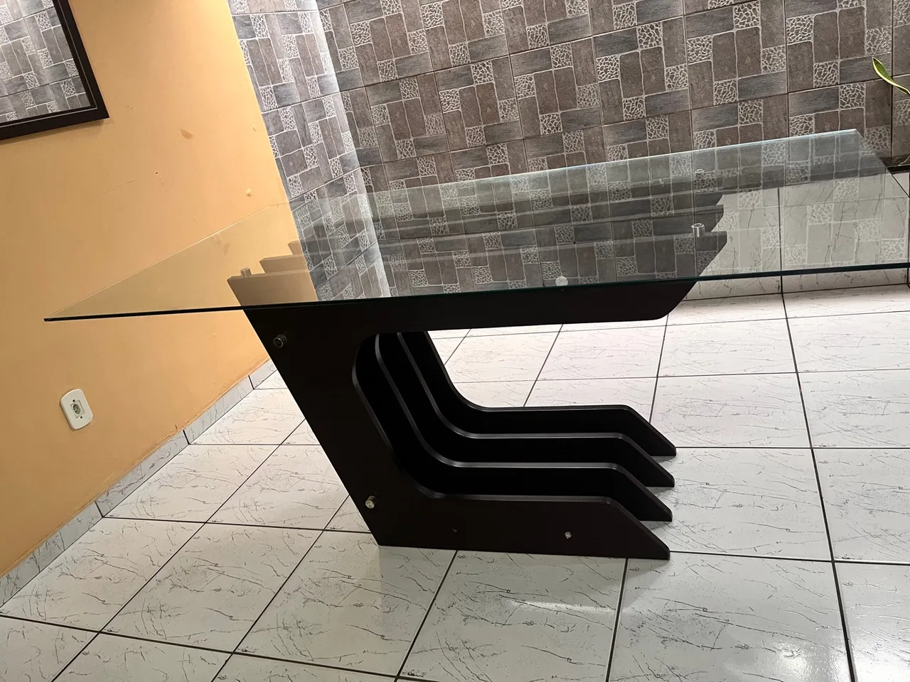 Vidro para mesa 6 cadeiras