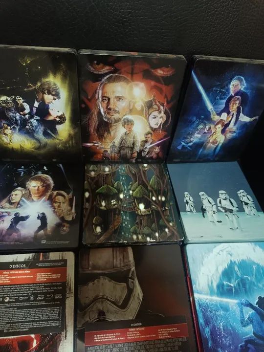 Coleção Blu-ray Steelbook Star Wars  - Foto 2