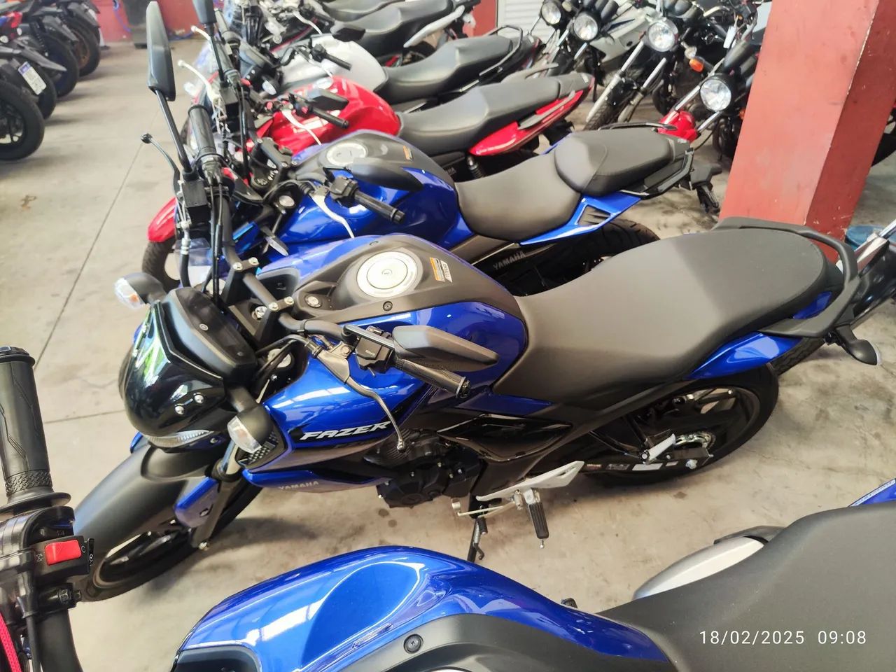 YAMAHA FZ 15 AZUL 2024 - 0 KM- IMPECÁVEL! VITÓRIA MOTORS  - Foto 6