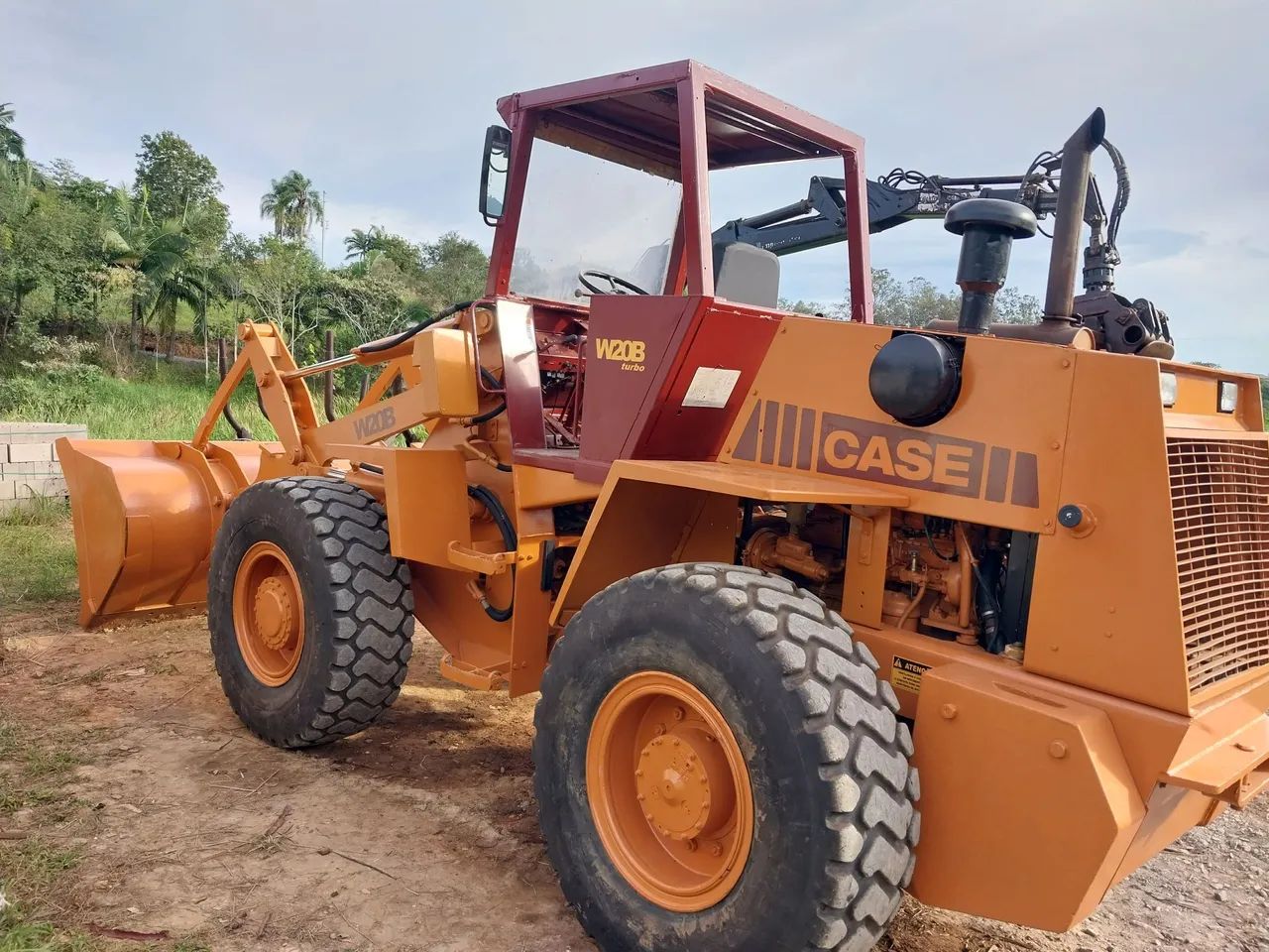 Pá Carregadeira Case W20B 