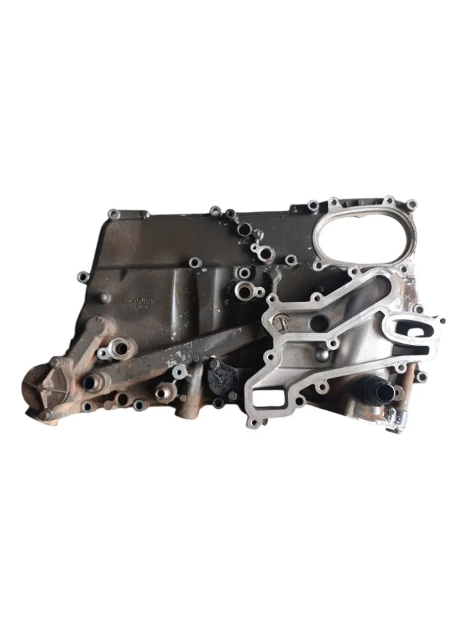 Tampa Radiador Do Óleo Motor Scania Ntg Dc13 2256464