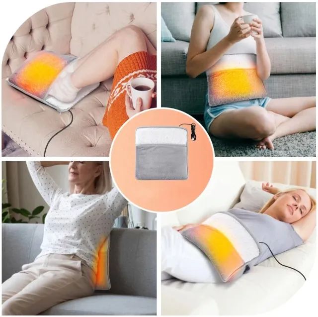 Almofada Aquecedor de Pés Elétrica Térmica USB  - Foto 3