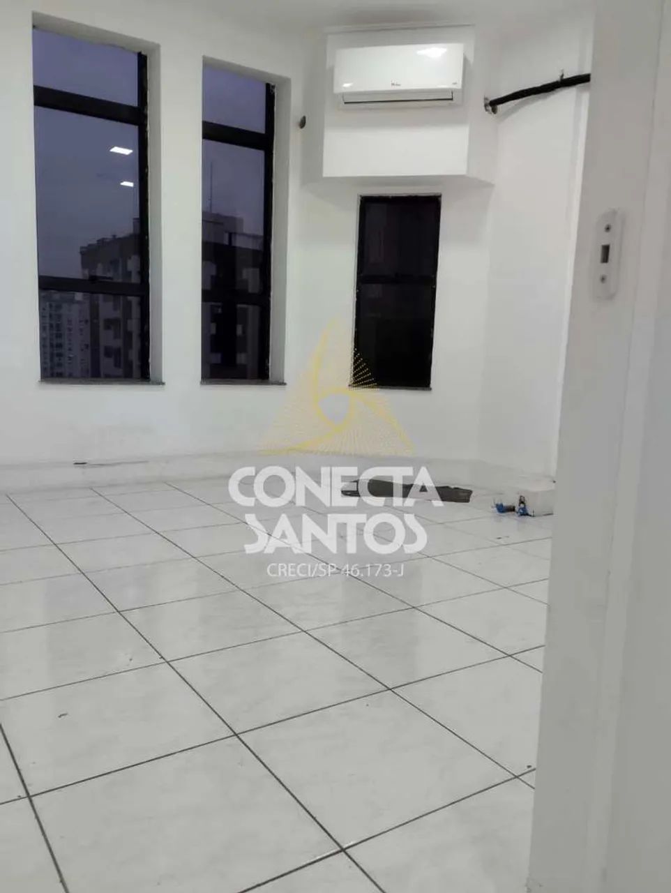 Sala no Embaré, Santos - R$ 371 mil, Cod: 1391 - Foto 2