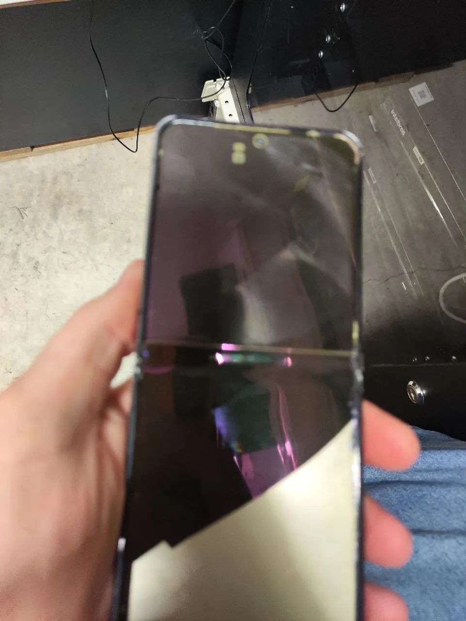 Samsung Flip 4 TELA QUEBRADA, LER ANÚNCIO!!! - Foto 2