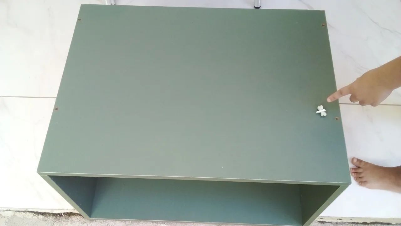 Nicho suporte pra microondas  e pratileira forte resiste - Foto 4