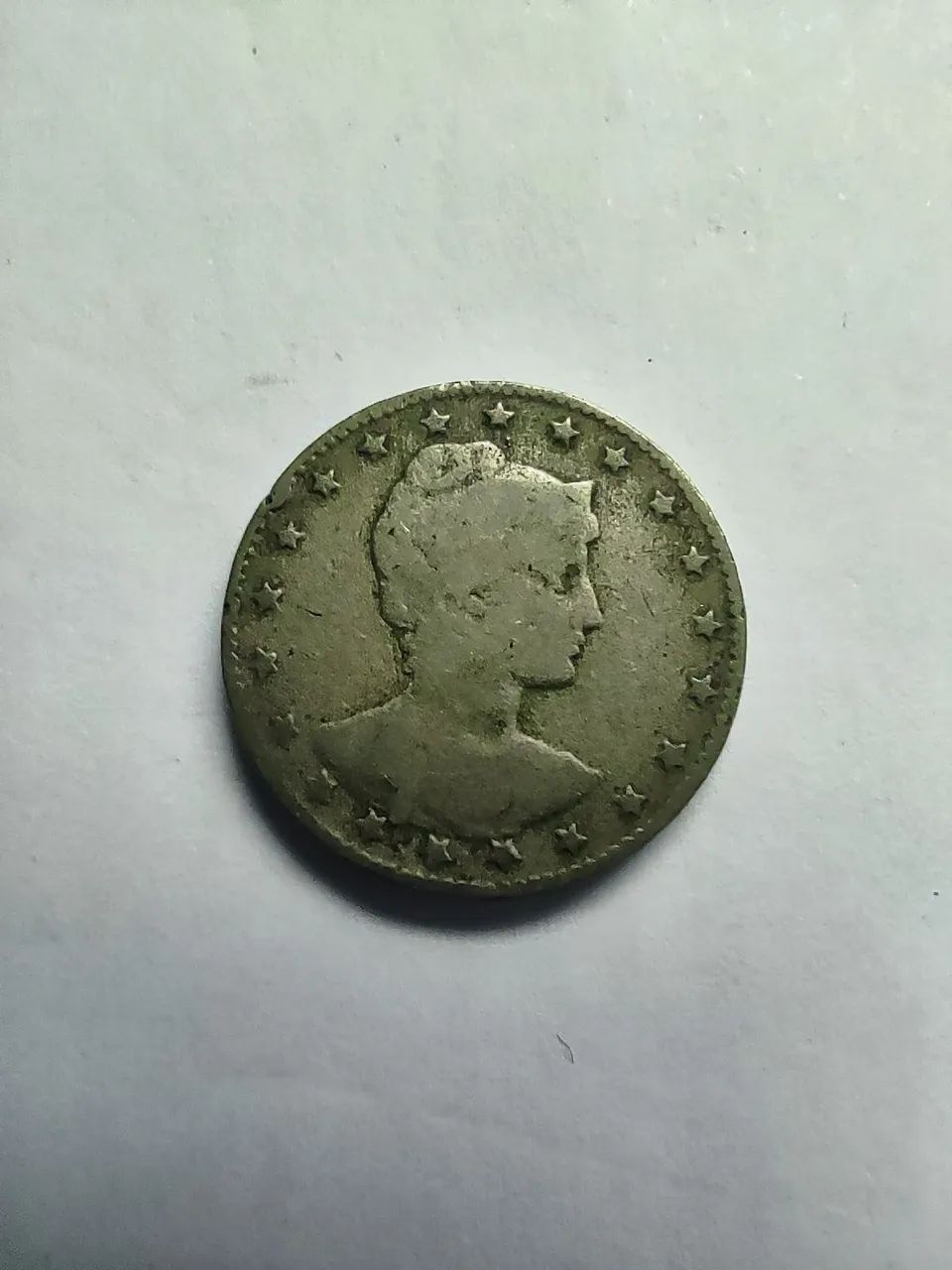 MOEDA ANTIGA do Brasil - 100 Réis - 1901 - Foto 2