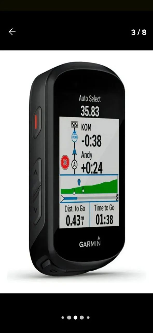 GPS para Ciclismo Garmin Edge 530 Novo 1 ano garantia - Foto 2