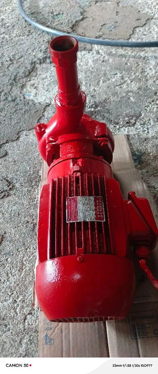 Bomba d'água trifásico com motor de 5cv - Foto 4