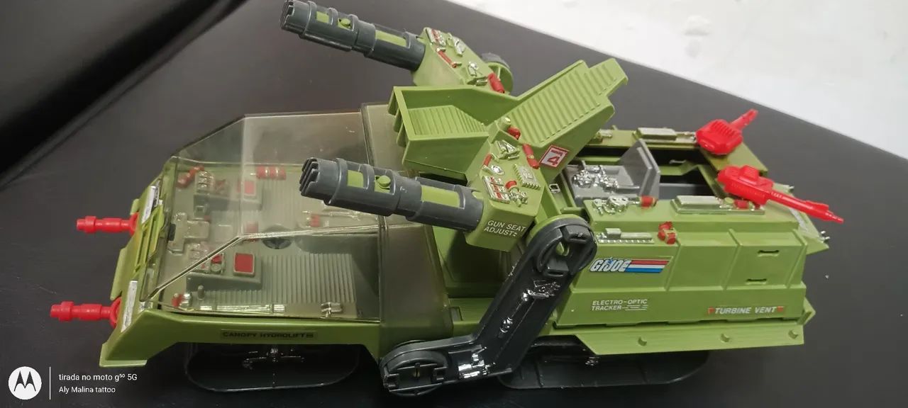 cyber tanque comandos em ação gi joe  - Foto 2