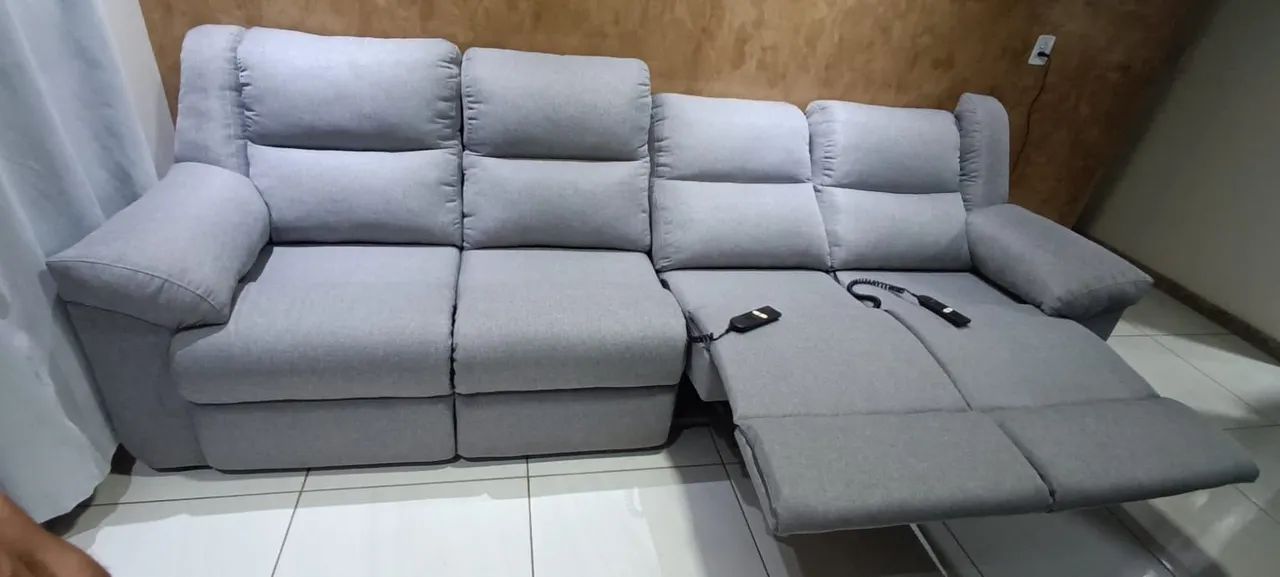 Sofá 4 lugares - Conforto e estilo! - Foto 3