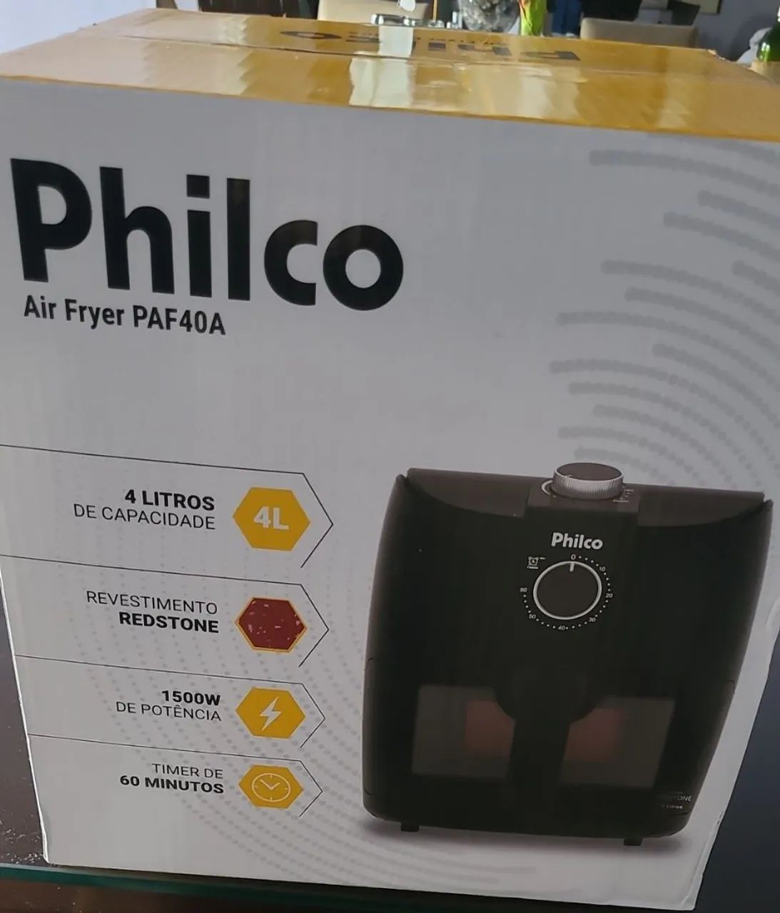 Air Fryer Philco PAF40A 4 Litros - Nova!