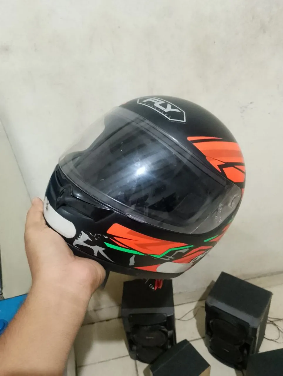 Capacete Fly Racing - Tamanho 60