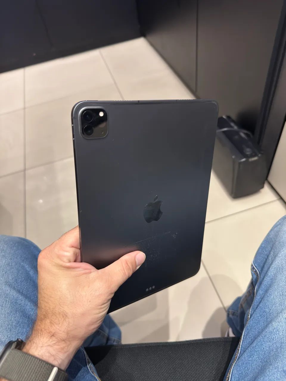 Ipad pro 11 3 geracao m1 funcao celular LTE 256gb com case - Foto 2