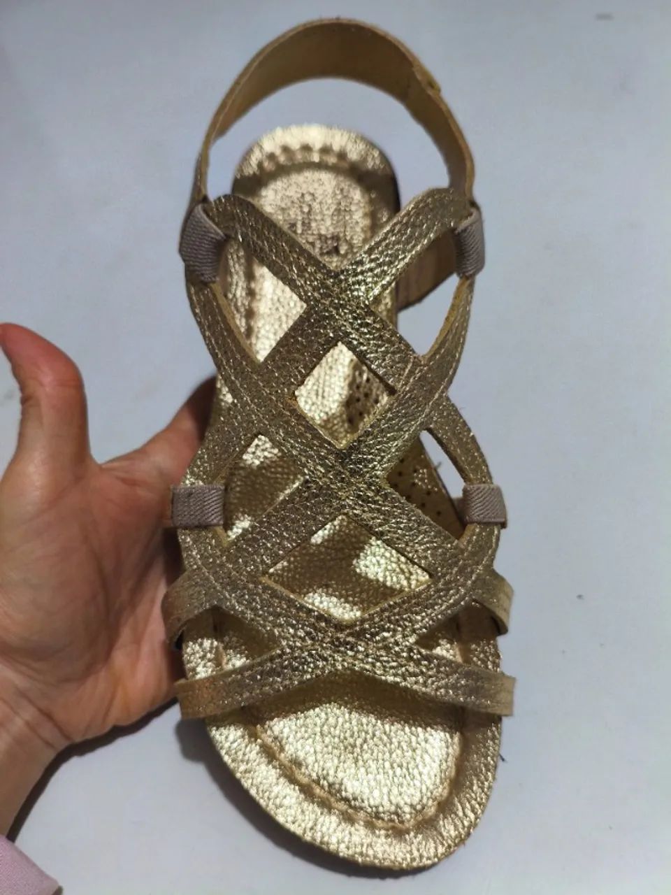 Sandália em couro casual comfort premium - Foto 2