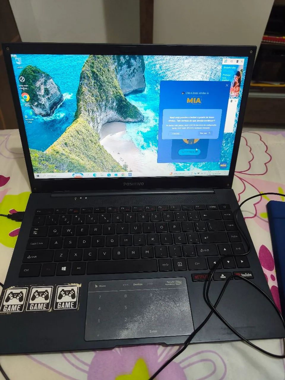 Notebook positivo 