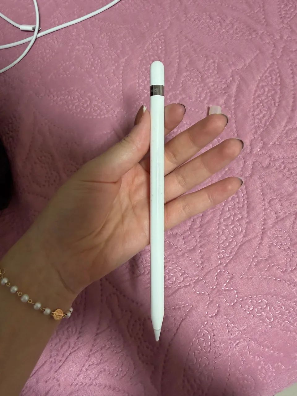 Caneta Apple Pencil 1a Geração Modelo A1603 Branco - Foto 4